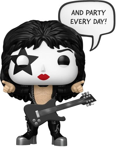 Funko POP! Sayings: KISS - The Starchild, Rock & Roll All Night (Vinyl Figure, Collectible)