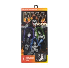 Kiss Socks 3 Pack In Gift Box (One Size)
