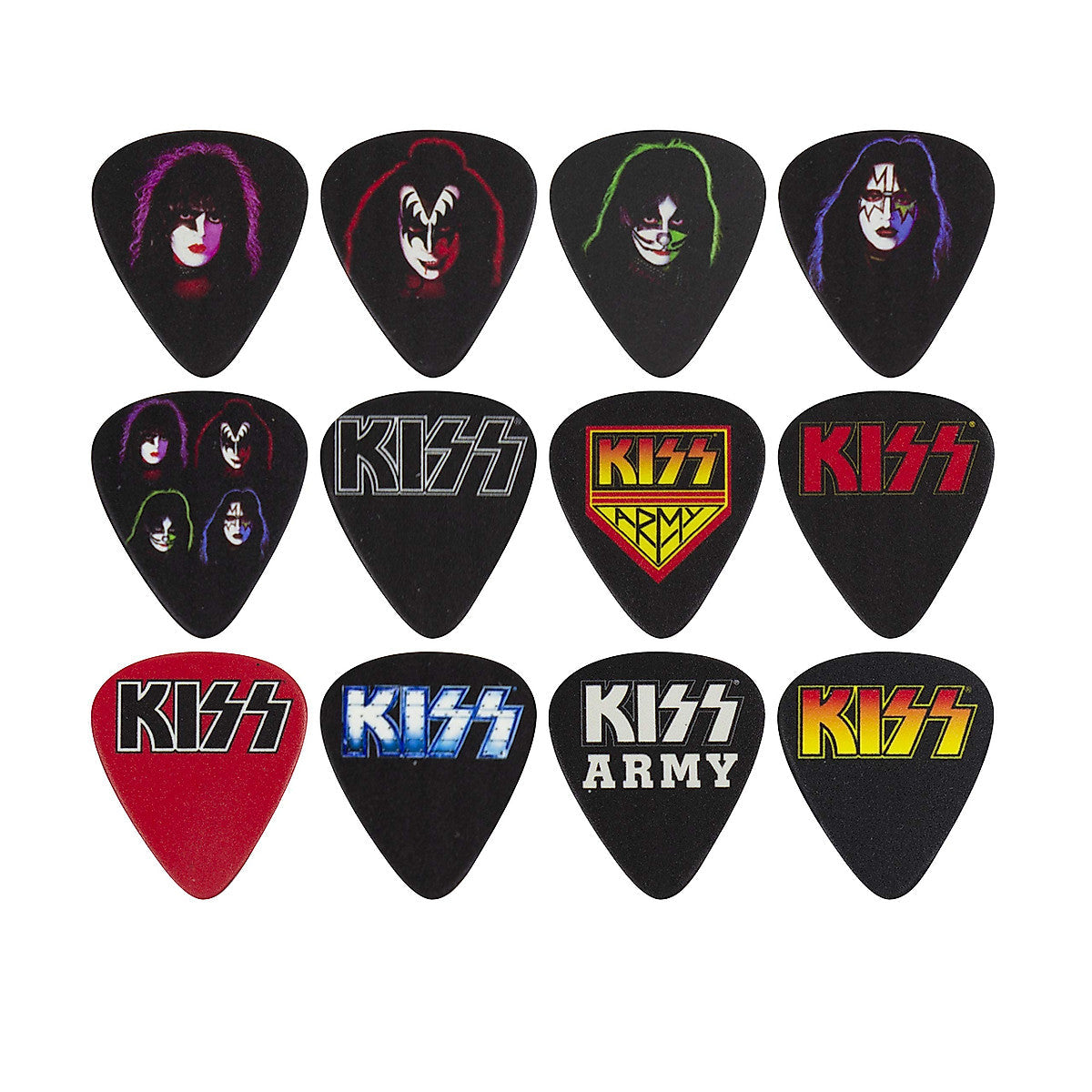 Perri's - Kiss - Guitar Picks (12 Pack)