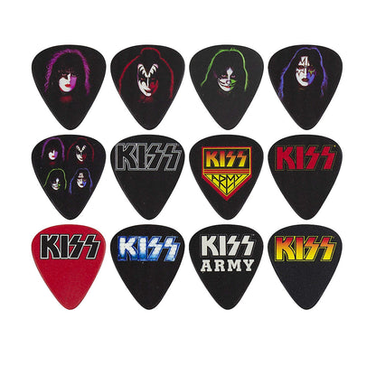 Perri's - Kiss - Guitar Picks (12 Pack)