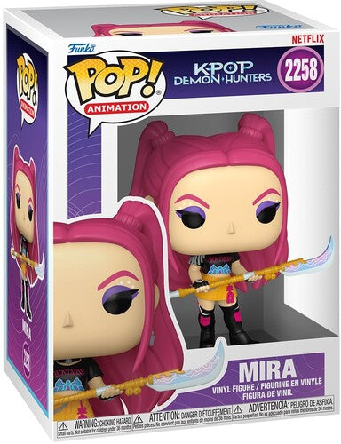 Funko POP! Anime: KPop Demon Hunters - Mira (KPDH) (Vinyl Figure, Collectible)