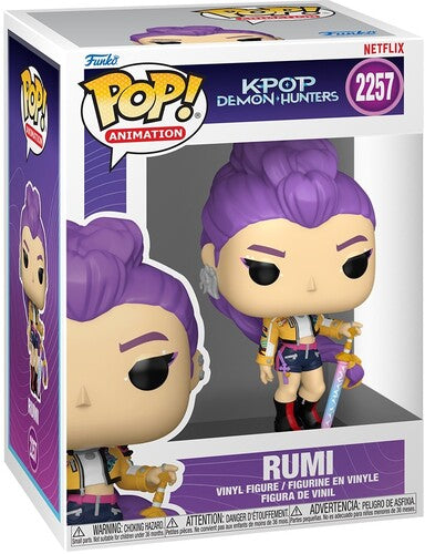 Funko POP! Anime: KPop Demon Hunters - Rumi (KPDH) (Vinyl Figure, Collectible)