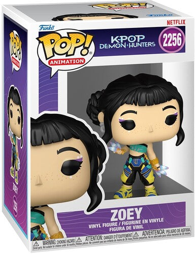 Funko POP! Anime: KPop Demon Hunters - Zoey (KPDH) (Vinyl Figure, Collectible)