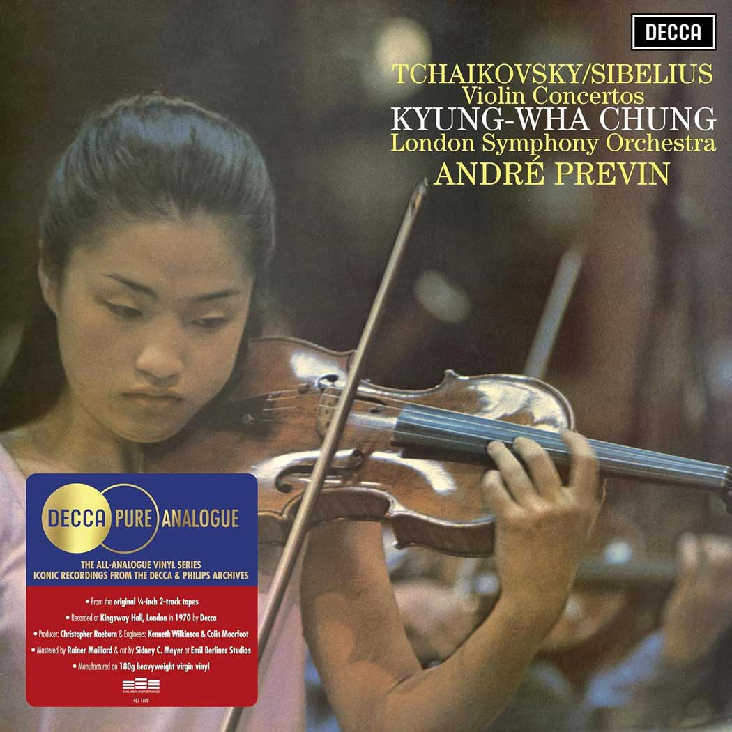 Tchaikovsky & Sibelius Violin Concertos (Decca Pure Analogue Series) (Limited, 180G) [LP]