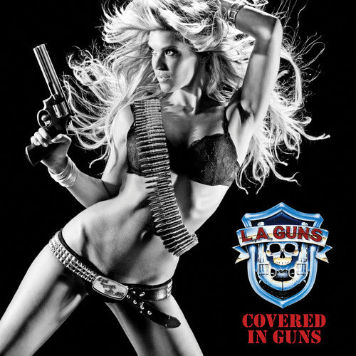 L.A. Guns Covered In Guns (Colored Vinyl, Red & Blue, Bonus Tracks)