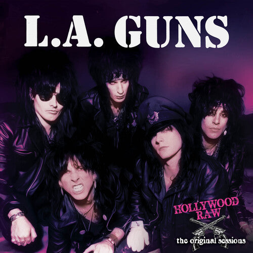 L.A. Guns Hollywood Raw: The Original Sessions (Colored Vinyl, Purple & Black Splatter)