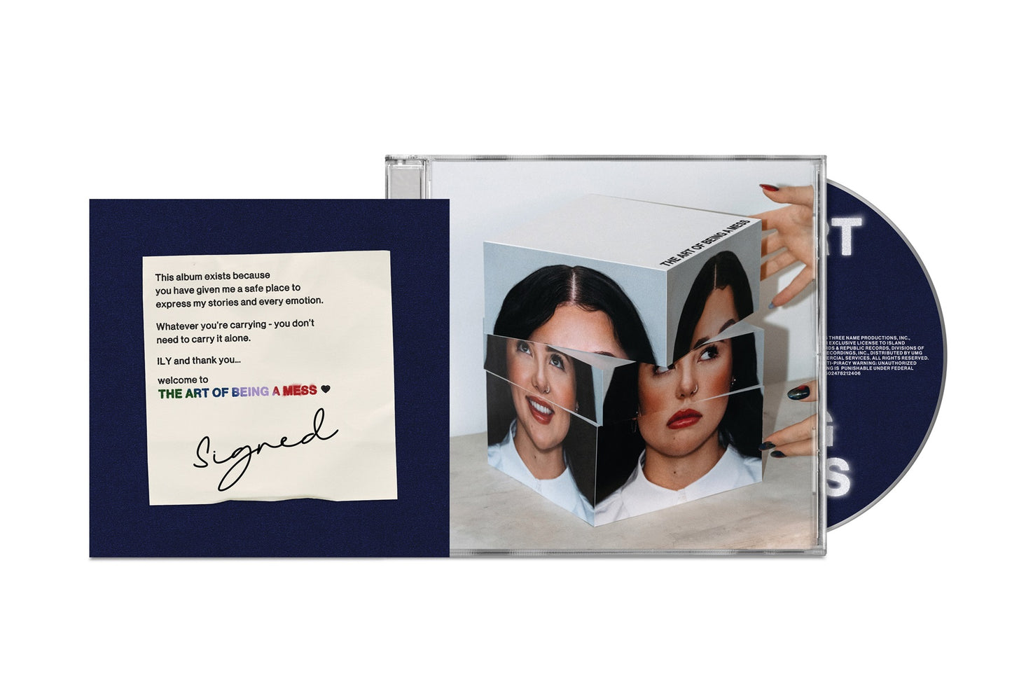 The Art Of Being A Mess [Signed Insert CD]