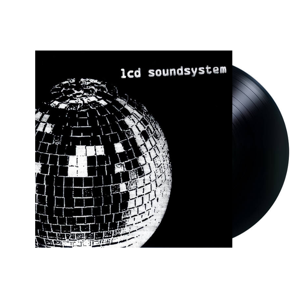 LCD Soundsystem self-titled black cover reissue vinyl LP