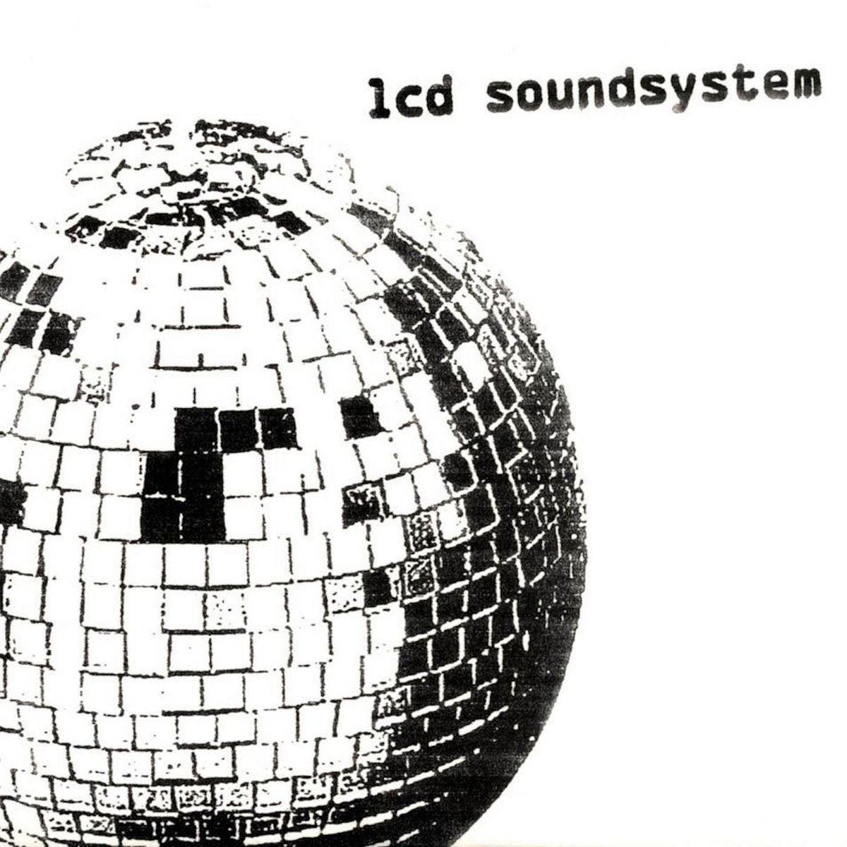 LCD Soundsystem self-titled black cover reissue vinyl LP