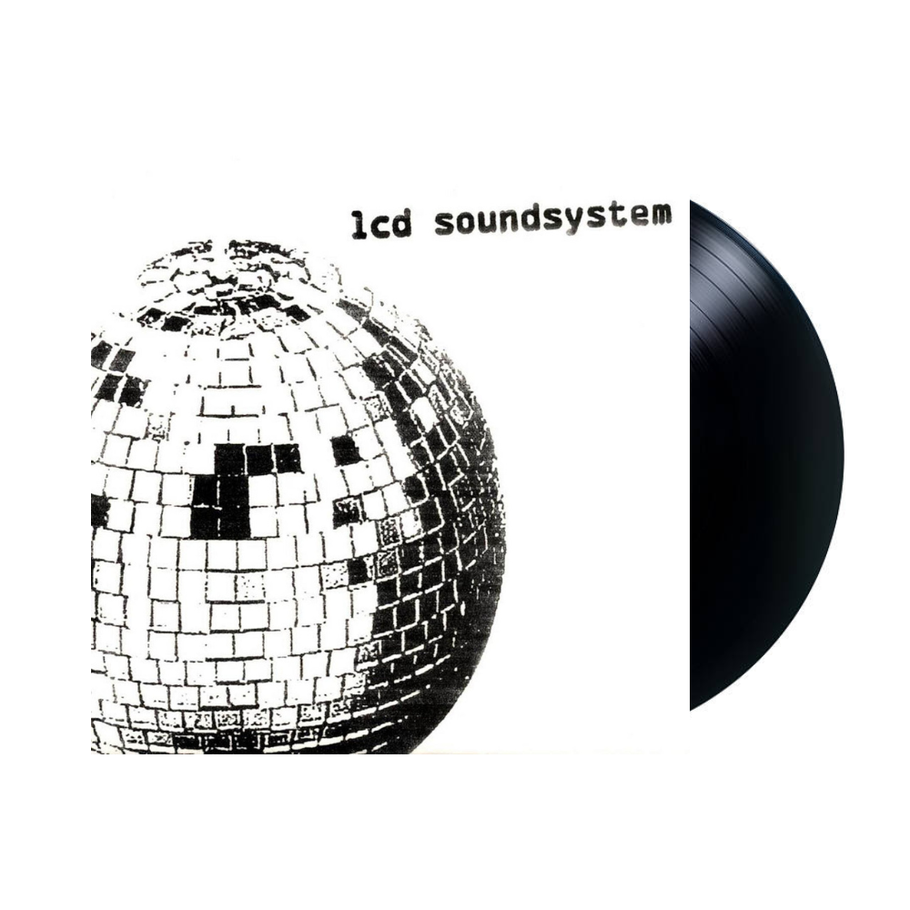 LCD Soundsystem self-titled white cover vinyl LP