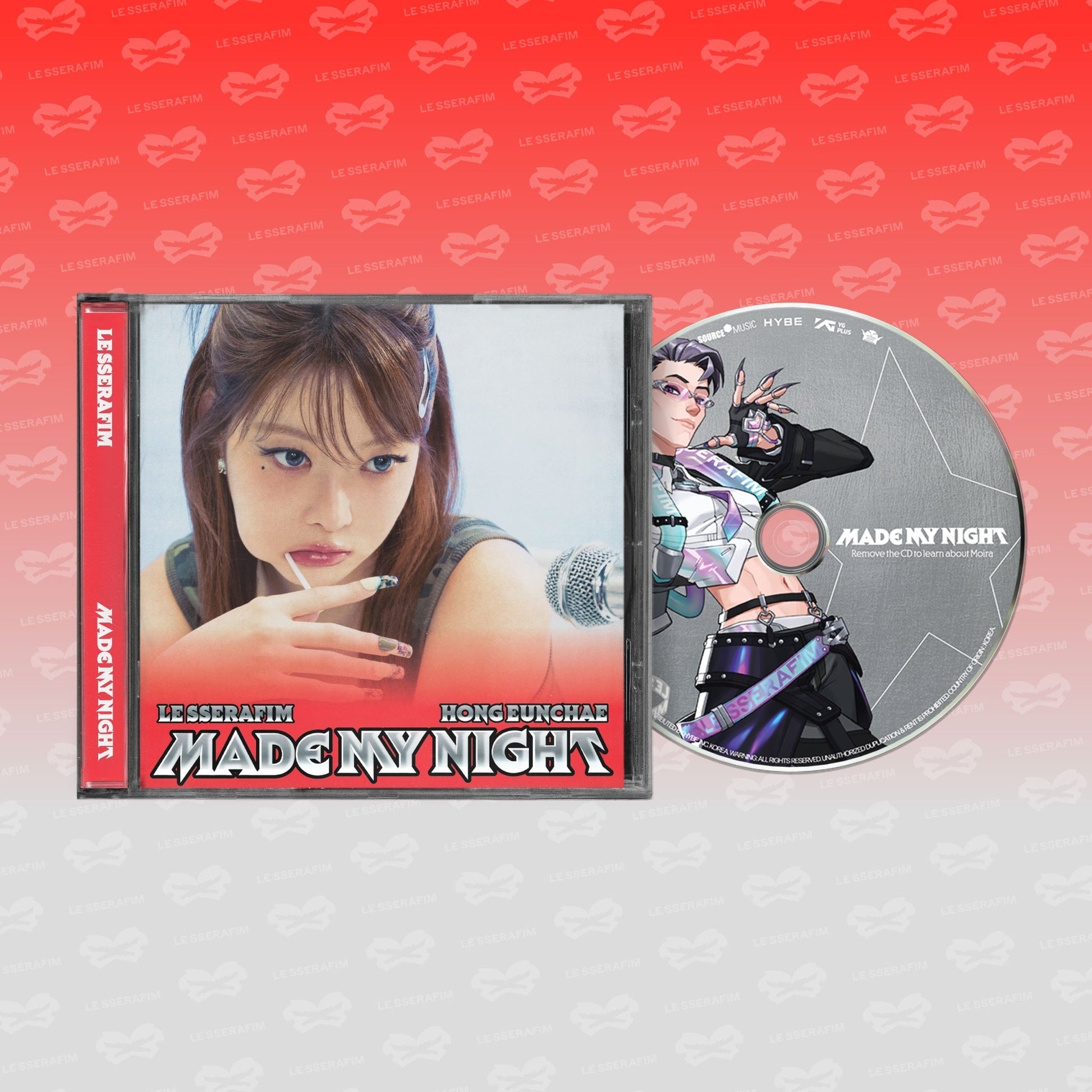 2Nd Single Album "Made My Night" Single Cd [Hong Eunchae Ver.]