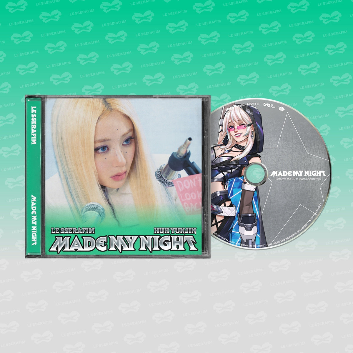 2Nd Single Album "Made My Night" Single Cd [Huh Yunjin Ver.]