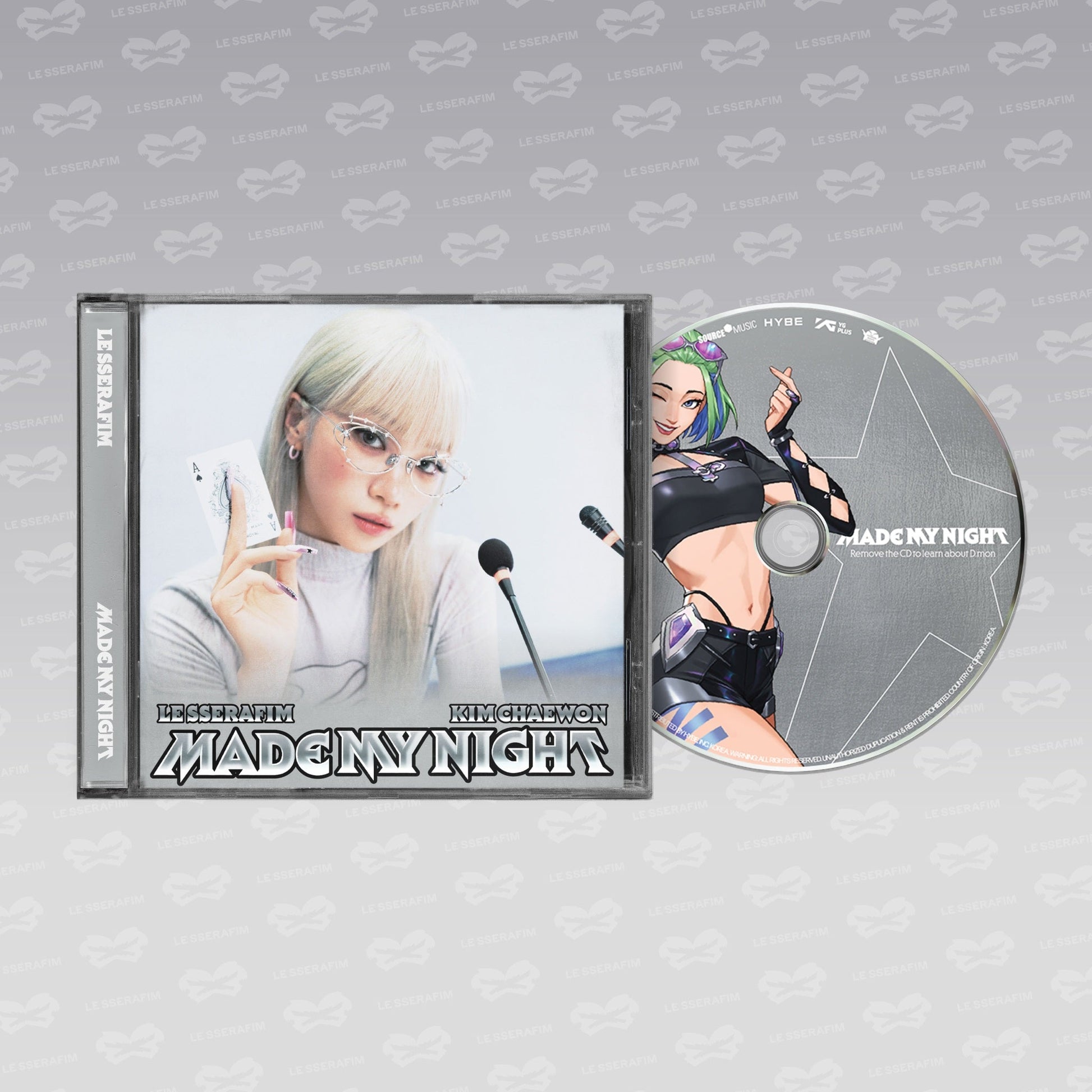 2Nd Single Album "Made My Night" Single Cd [Kim Chaewon Ver.]