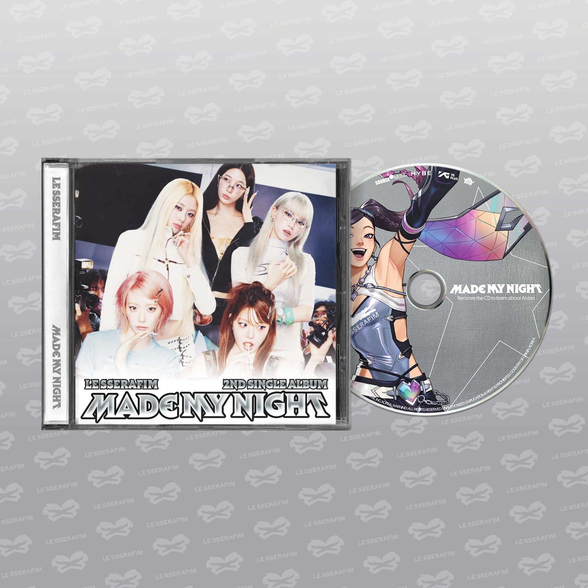 2Nd Single Album "Made My Night" Single Cd [Le Sserafim Ver.]