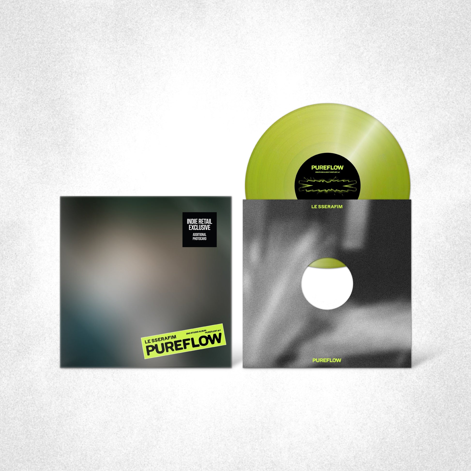2Nd Studio Album ‘Pureflow’ Pt.1 Vinyl [Electric Yellow Glitter Ver.] [Indie Exclusive]