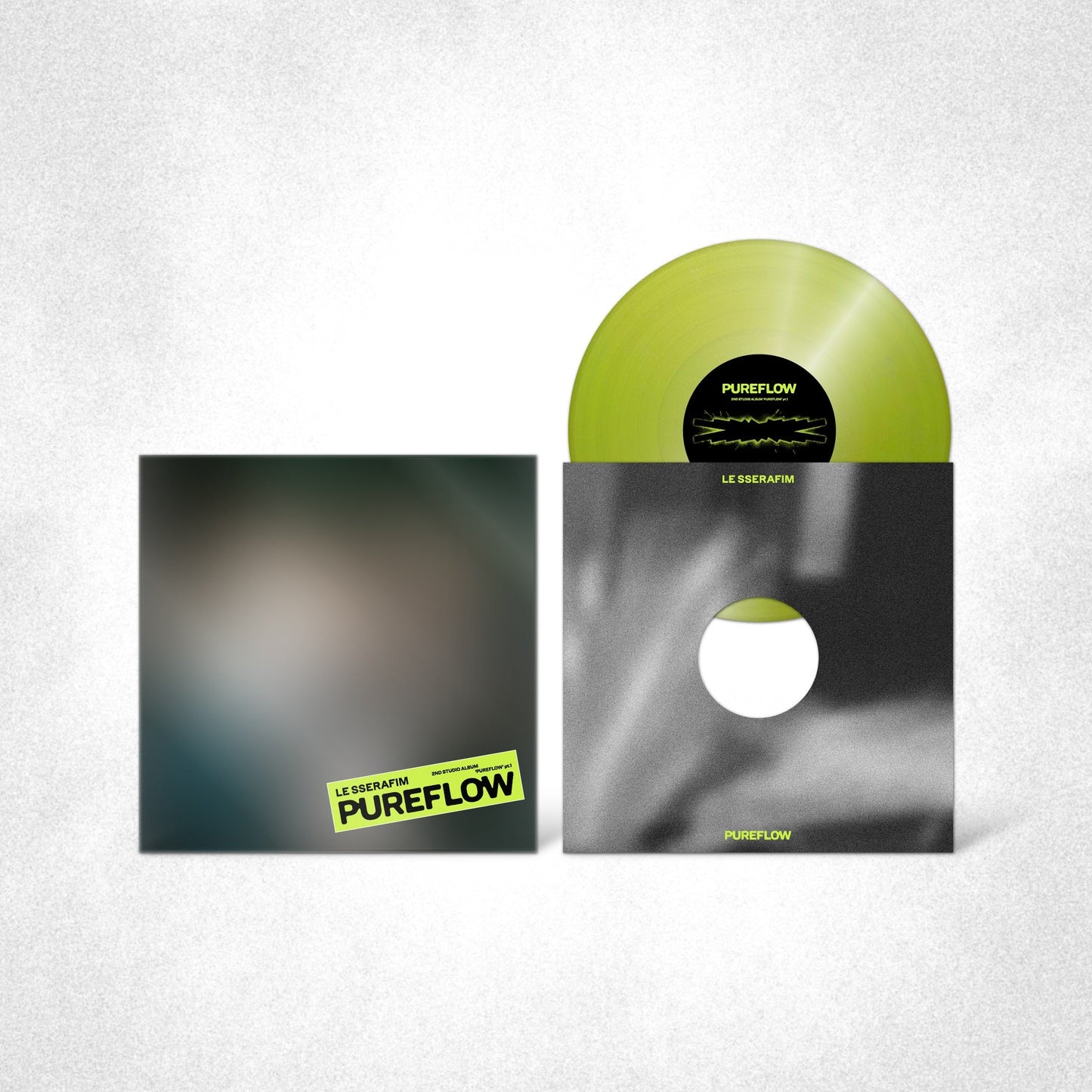 2Nd Studio Album ‘Pureflow’ Pt.1 Vinyl [Electric Yellow Glitter Ver.]