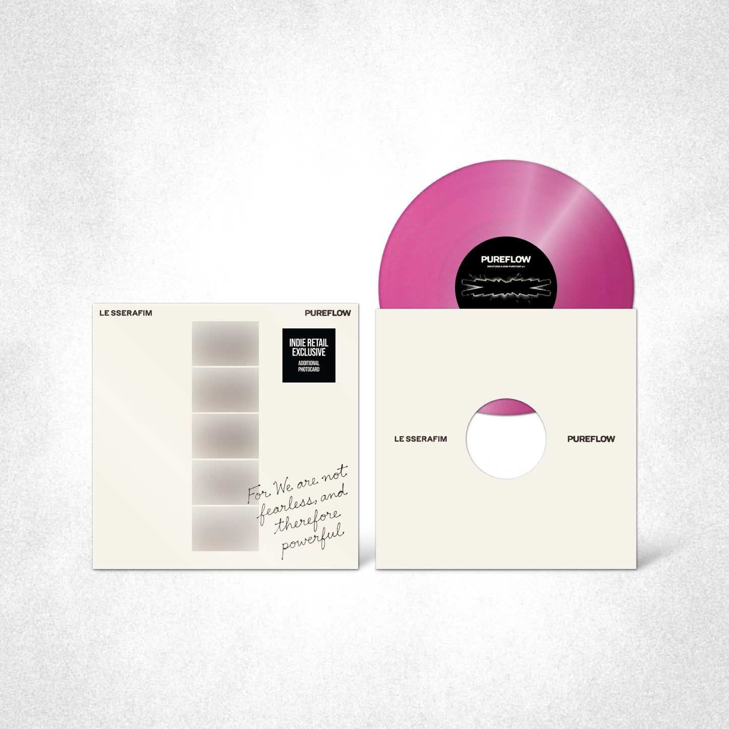 2ND Studio Album ‘Pureflow’ Pt.1 Vinyl [Hot Pink Glitter Ver.] [Indie Exclusive]