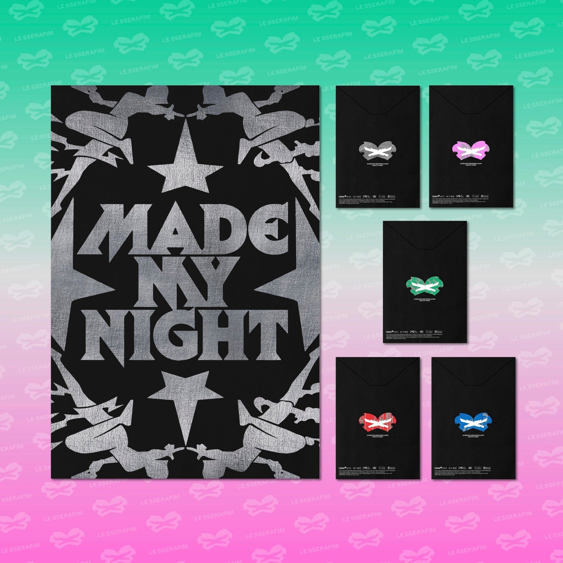 Le Sserafim 2Nd Single Album “Made My Night” [Compact Ver.]