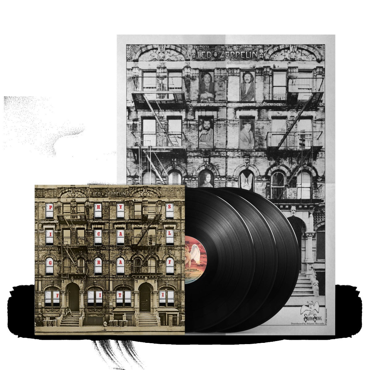 Physical Graffiti [50Th Anniversary Deluxe Edition] 3Lp Vinyl (Remastered + Poster)