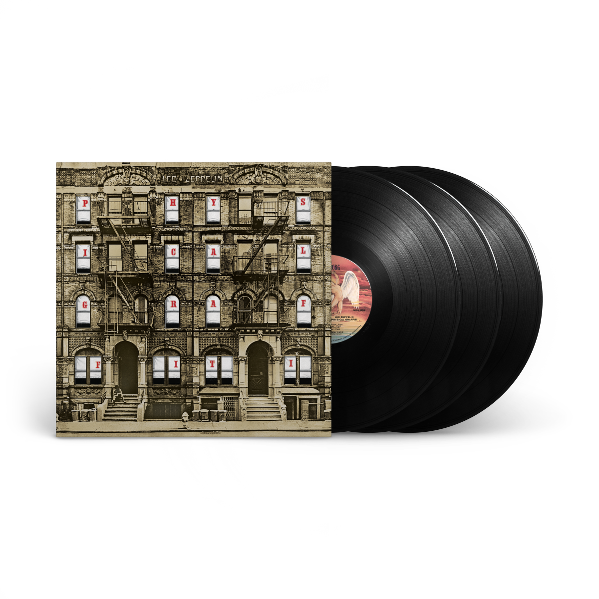 Physical Graffiti [50Th Anniversary Deluxe Edition] 3Lp Vinyl (Remastered + Poster)