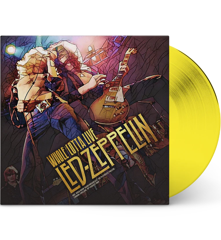 Whole Lotta Live: The Playhouse Theatre, London, England- August 10th, 1969 (Limited Edition, Yellow Colored Vinyl) [Import]