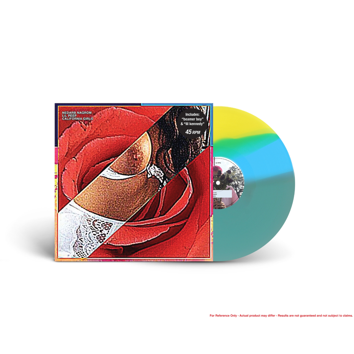 California Girls (Tri-Color - Transparent Electric Blue + Sky Blue + Opaque Yellow)