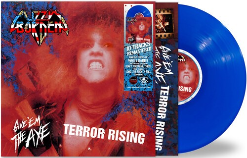 Give 'Em the Axe & Terror Rising (Limited Edition, Blue Colored Vinyl)