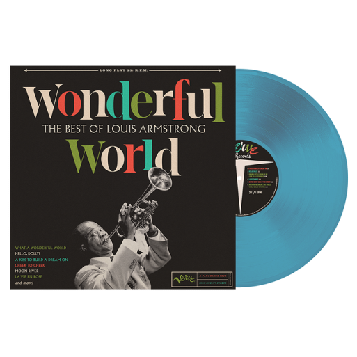 Wonderful World: The Best Of Louis Armstrong (Limited Edition, Blue Vinyl)