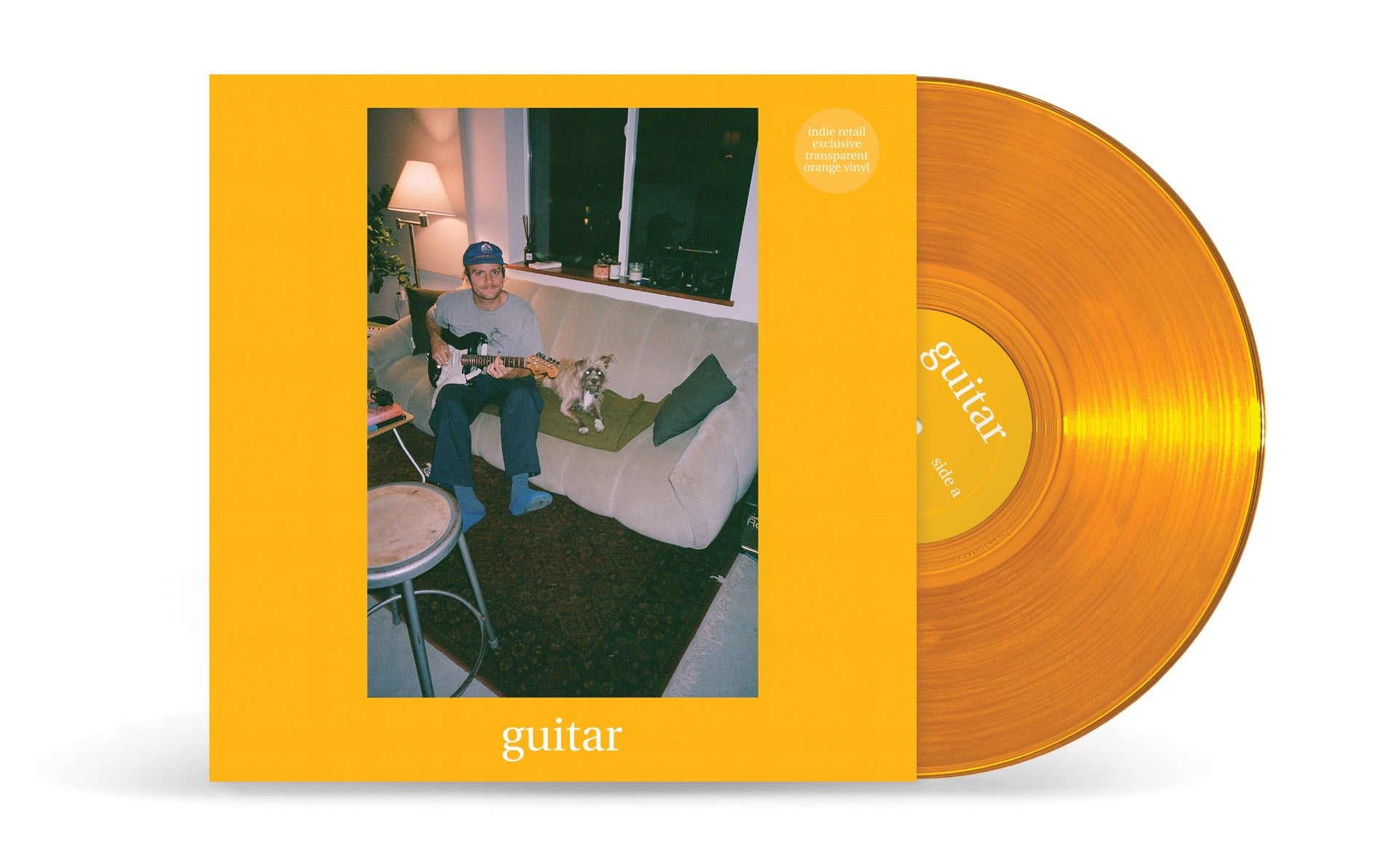 “Guitar” (Indie Exclusive) (Transparent Orange Vinyl)