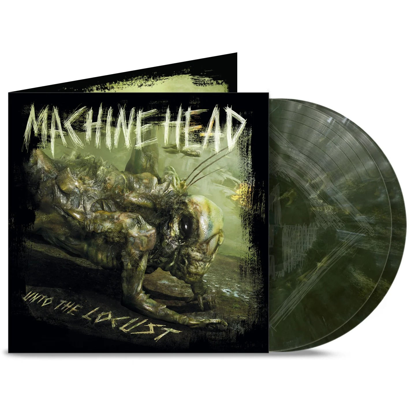 Unto The Locust (Indie Exclusive, Limited Edition, Dark Green Marble Colored Vinyl, 15th Anniversary Edition, Gatefold LP Jacket) (2 Lp's)