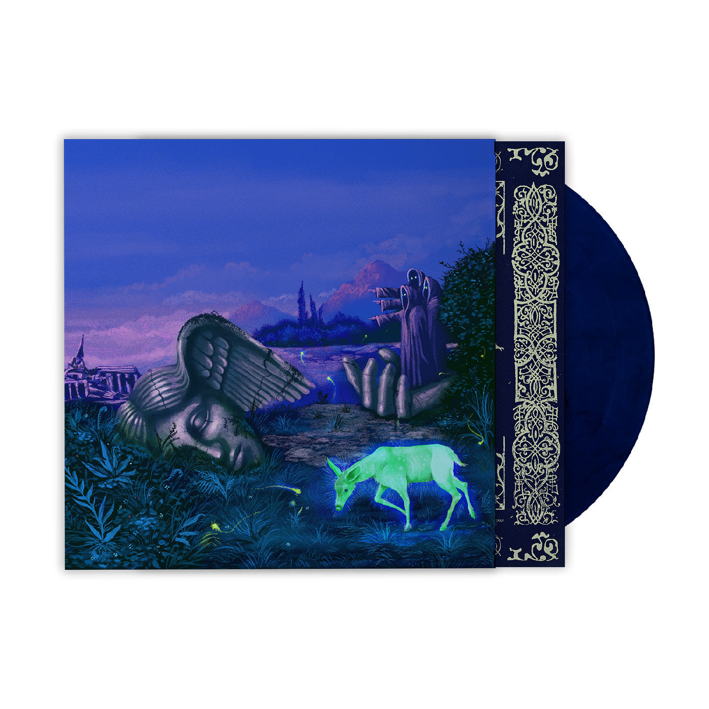 7" - Human Happens / Paint Me A Picture (Marbled In 5Am Skylight Vinyl)