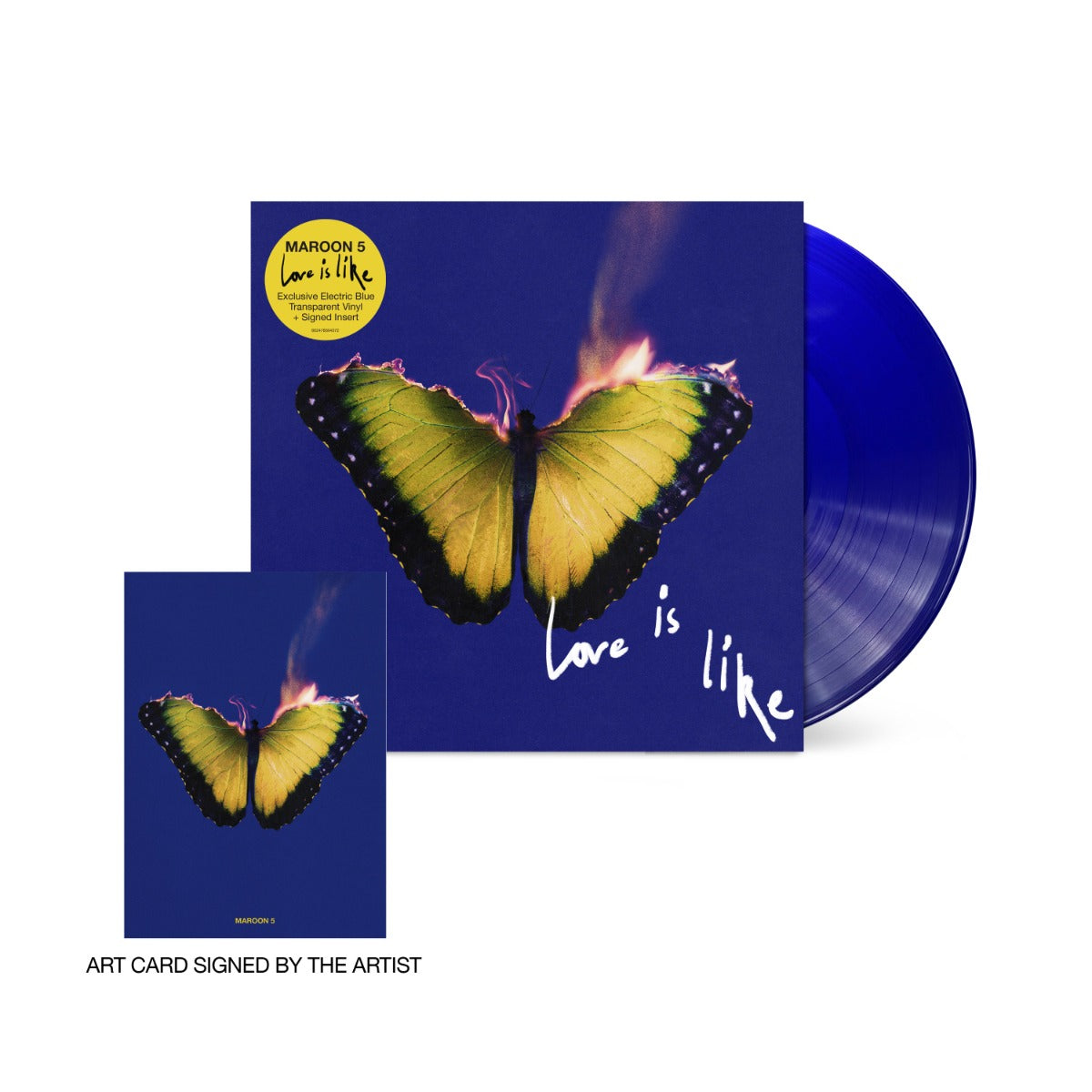 Love Is Like – Limited Edition Transparent Electric Blue Vinyl [Signed Insert]