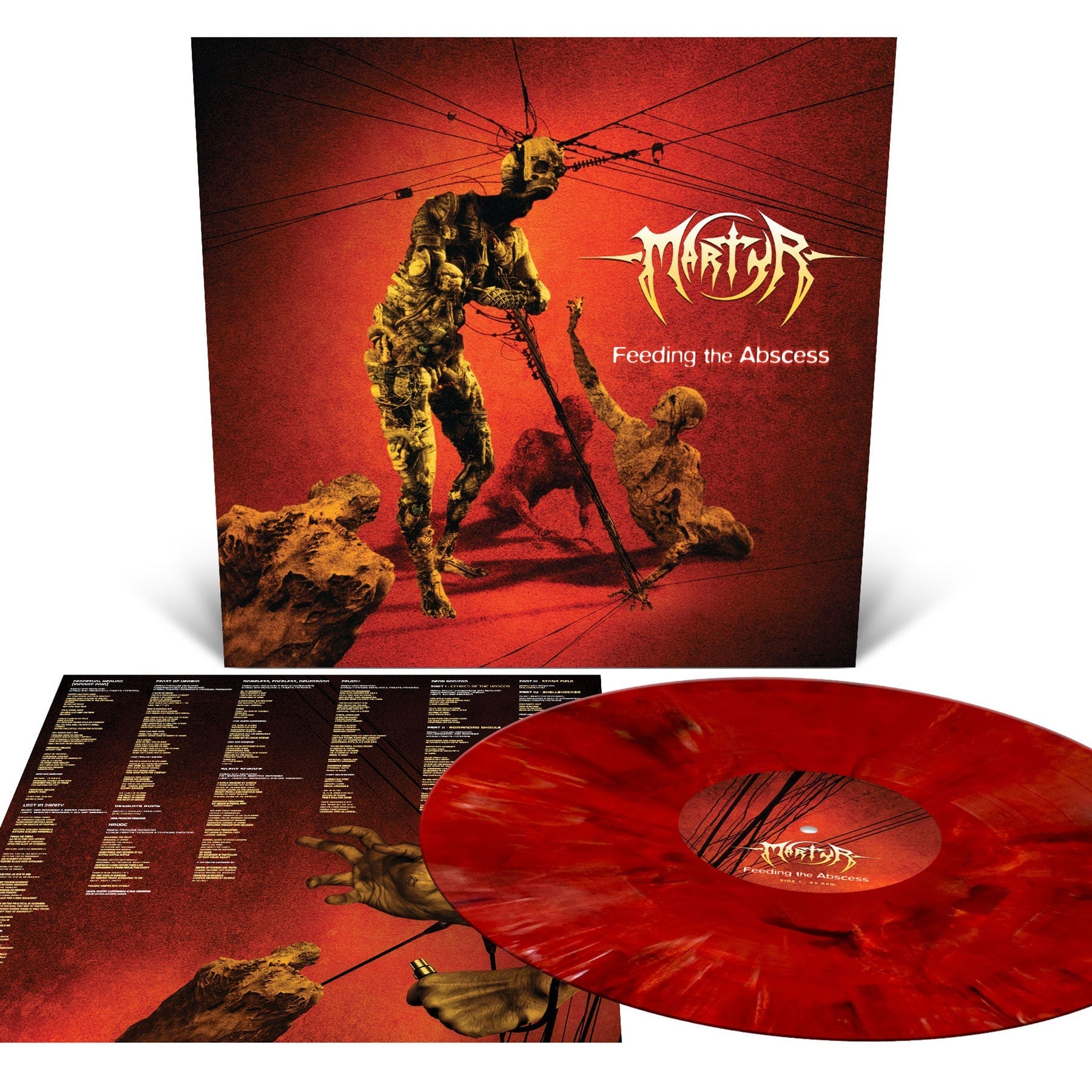 Feeding The Abscess (Reissue) [Red Marble Vinyl]