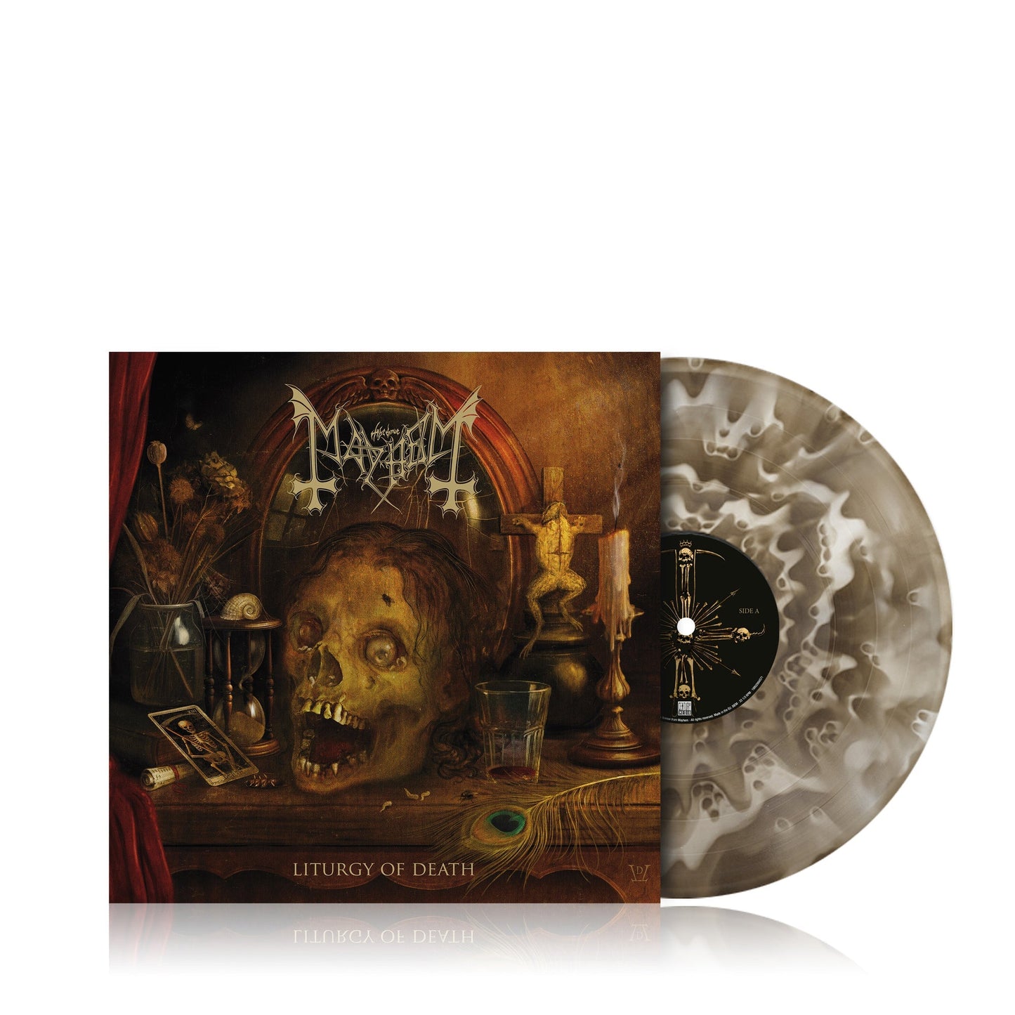 Liturgy Of Death (Indie Exclusive) (Lp-Booklet) [Black Ice Ghost Vinyl]