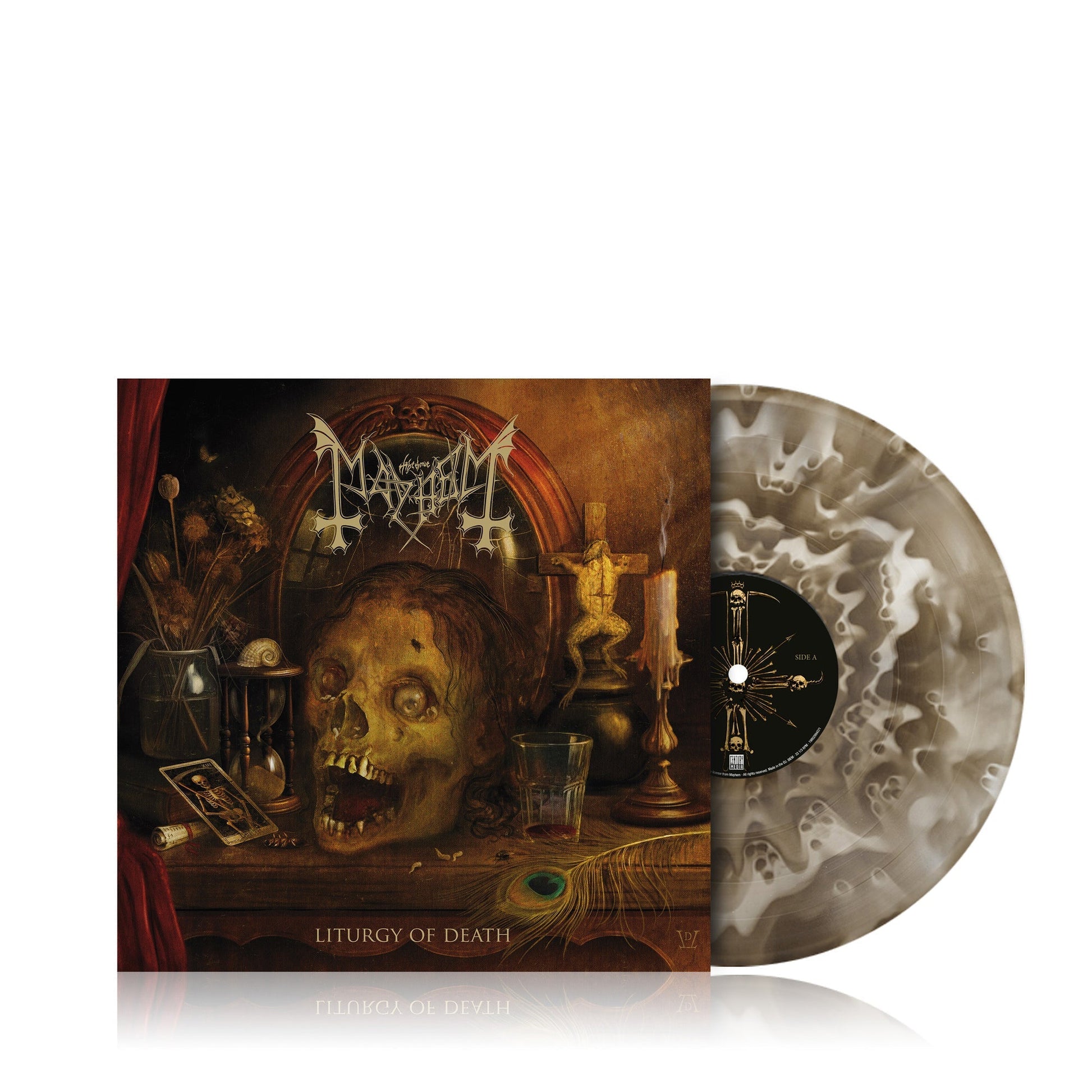 Liturgy Of Death (Indie Exclusive) (Lp-Booklet) [Black Ice Ghost Vinyl]