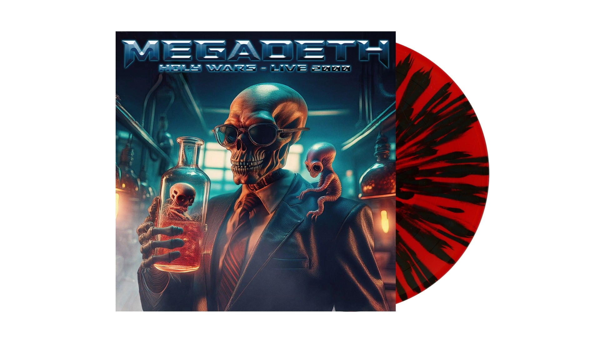 Holy Wars - Live 2000 (Red W/ Black Splatter Vinyl)
