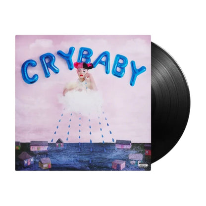 Melanie Martinez Cry Baby black vinyl LP with gatefold sleeve and illustrated storybook