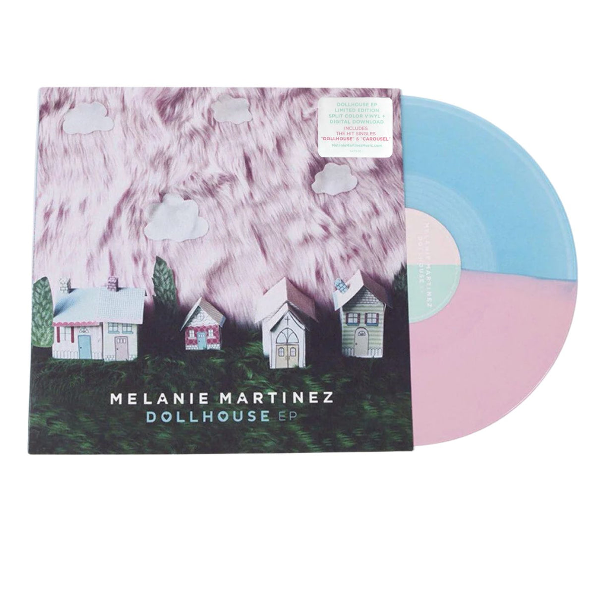 Melanie Martinez Dollhouse EP RSD 2015 baby pink and electric blue vinyl
