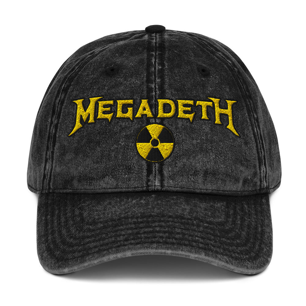 MegaDeth - Vintage Cotton Twill HD Embroidered Cap