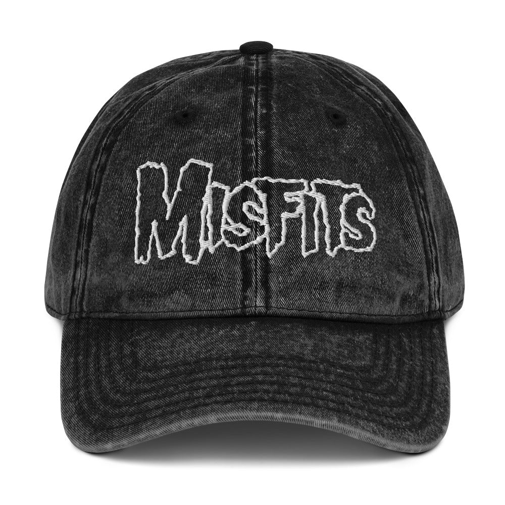 Misfits - Vintage Cotton Twill HD Embroidered Cap
