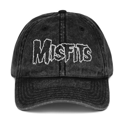 Misfits - Vintage Cotton Twill HD Embroidered Cap
