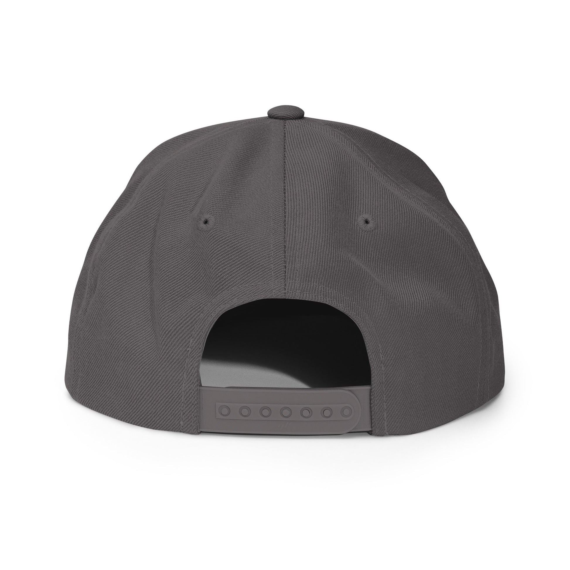 Misfits - White on Gray Snapback HD Embroidered Hat