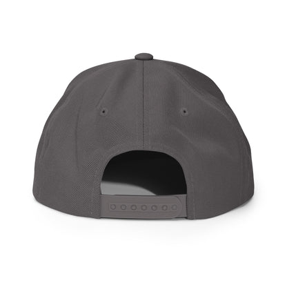 Misfits - White on Gray Snapback HD Embroidered Hat