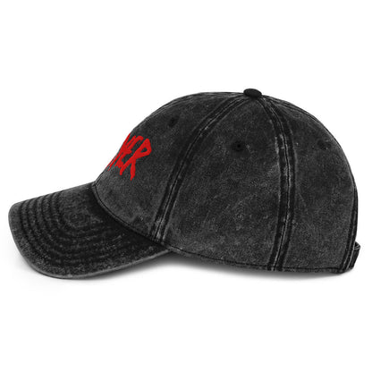 Slayer - Vintage Cotton Twill HD Embroidered Cap
