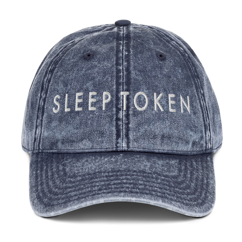 Sleep Token - Vintage Cotton Twill HD Embroidered Cap