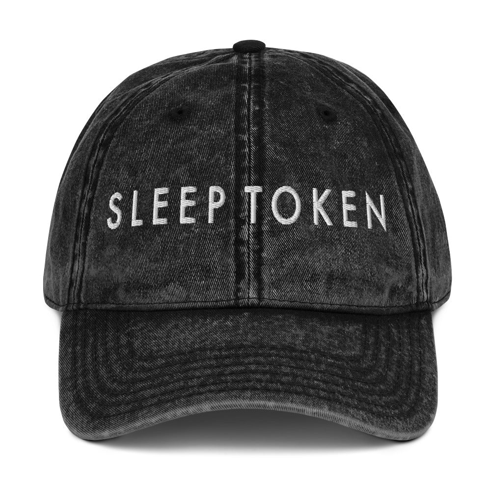 Sleep Token - Vintage Cotton Twill HD Embroidered Cap