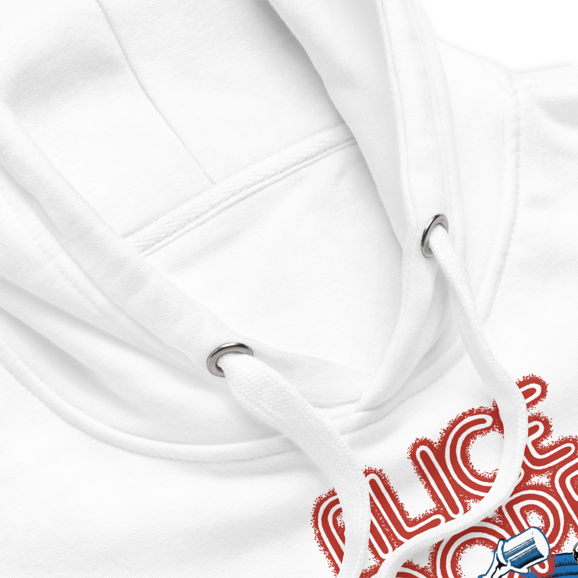 Alice Cooper - 1973 Tour Hoodie White