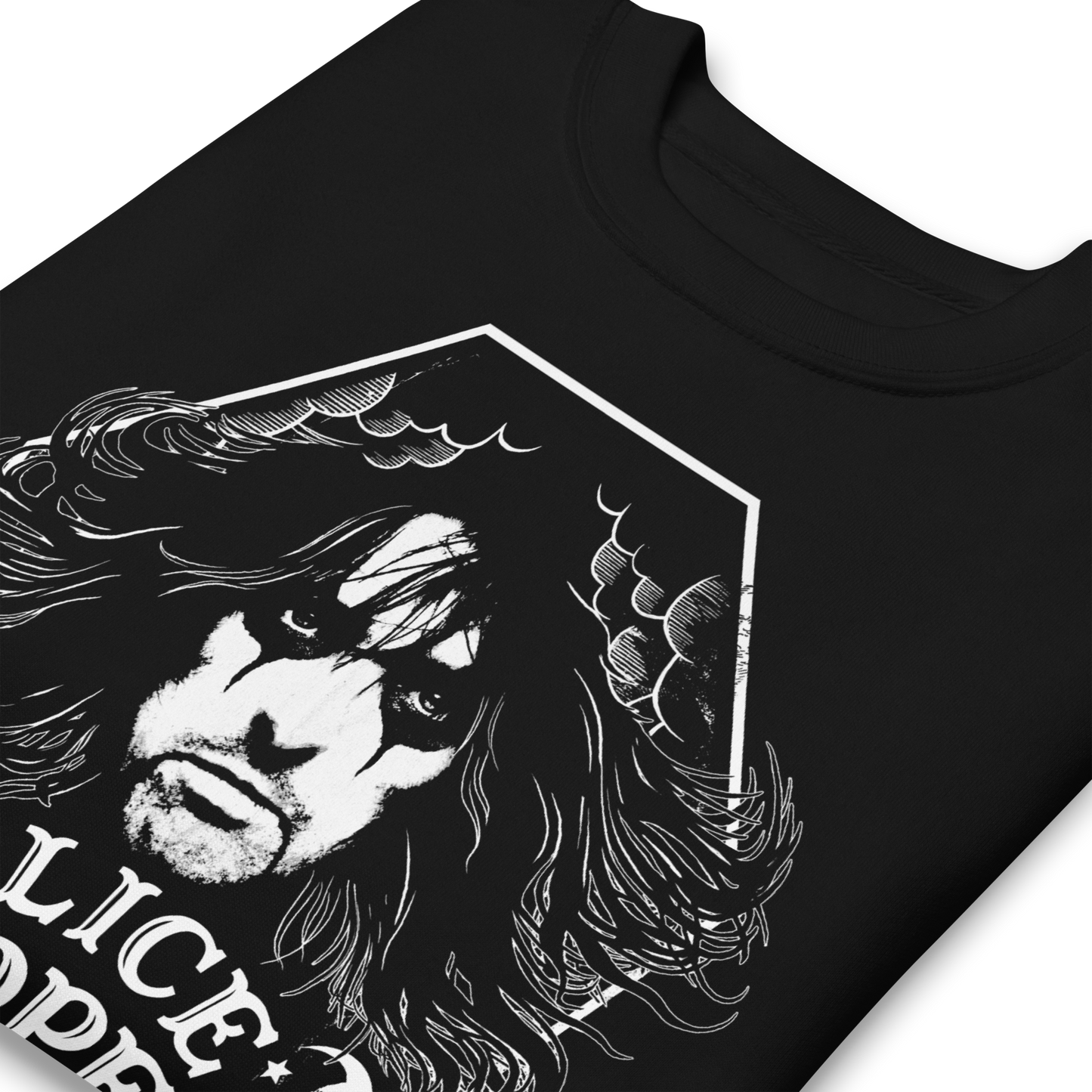 Alice Cooper - Hair Sweatshirt Black