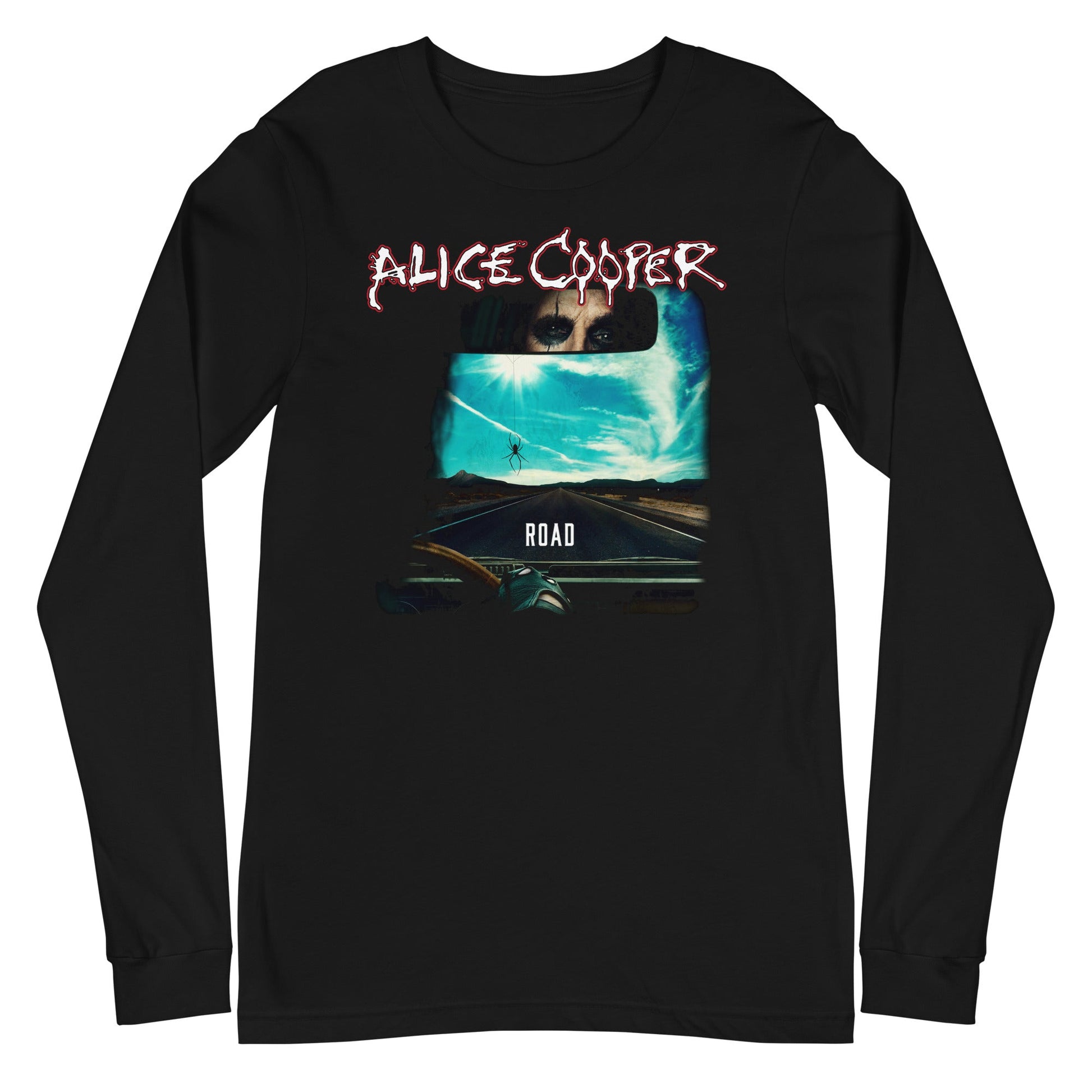 Alice Cooper - On The Road Long Sleeve T-Shirt Black