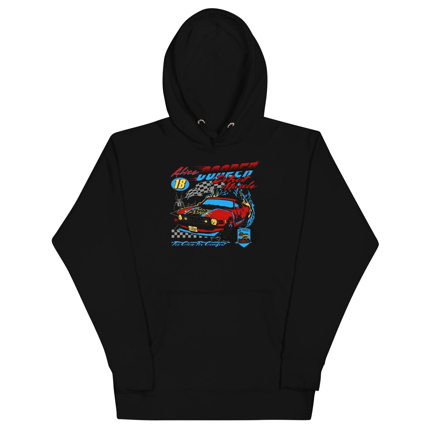 Alice Cooper - Racecar Hoodie Black